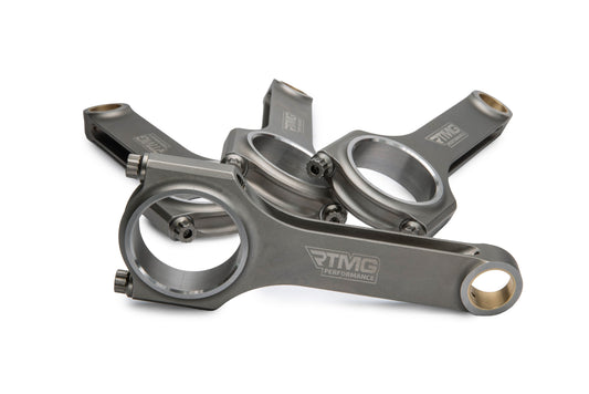 RTMG Connecting Rods Set H-Beam For VAG 1.8 TSI EA888.3 - Up To 600HP 148mm - 23mm Pin - OEM form