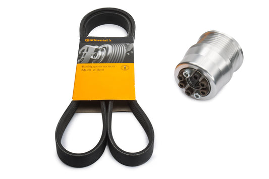 RTMG 65mm Aluminum Supercharger Pulley For Mercedes 1.8 Kompressor M271