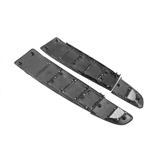 Fabspeed Carbon Fiber Spider Rear Engine Louvers - Audi R8 R8 V10 2009 - 2014 (FS-CF-AUD-R8SEL)