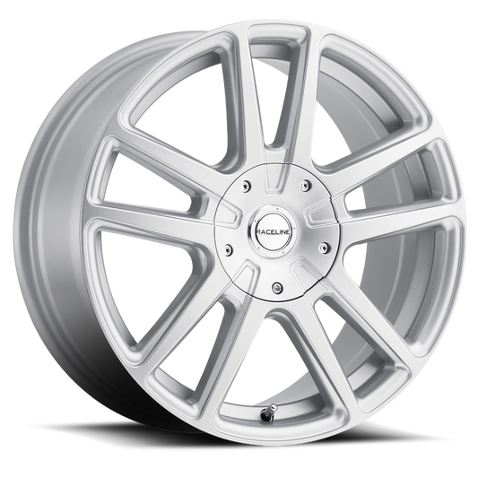 Raceline Wheel (145S-Encore) Satin Silver Finish