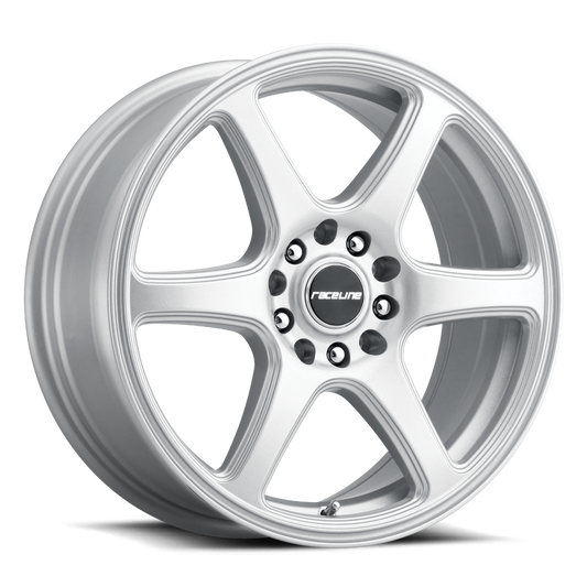 Raceline Wheel (146S-Matrix) Satin Silver Finish