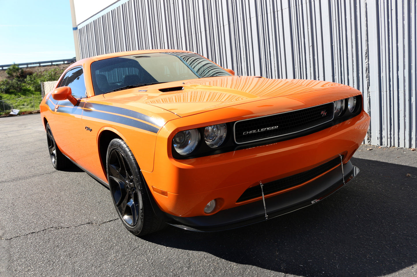 APR Dodge Challenger RT/ SXT Front Wind Splitter 2011-2014