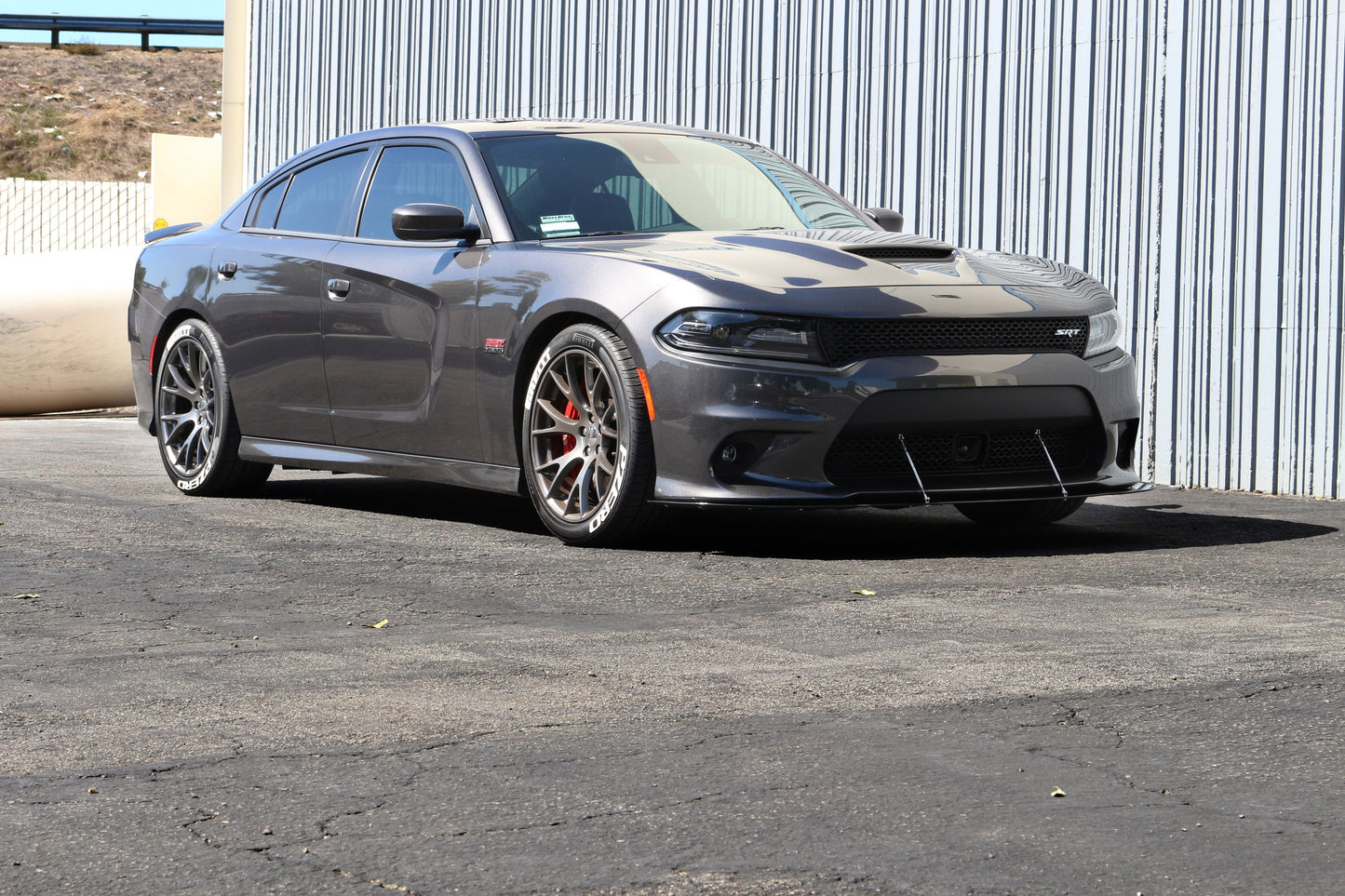 APR Dodge Charger SRT-8/ Hellcat/ Scat Pack Front Wind Splitter 2015-2019