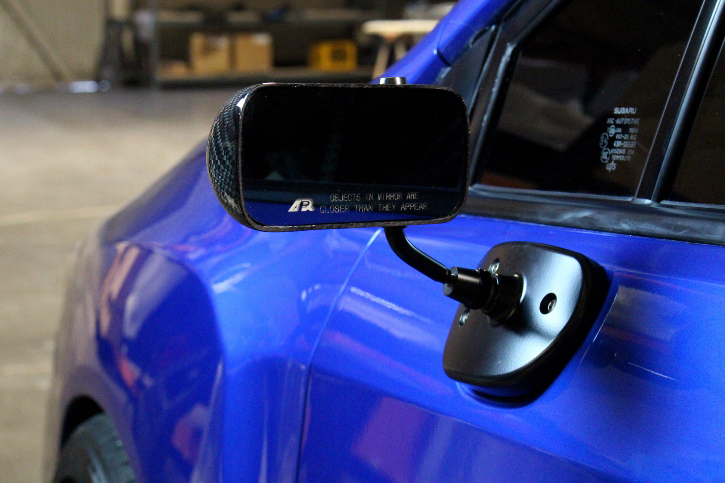 APR Subaru WRX Formula 3 Carbon Fiber Mirror/Black 2015-2021