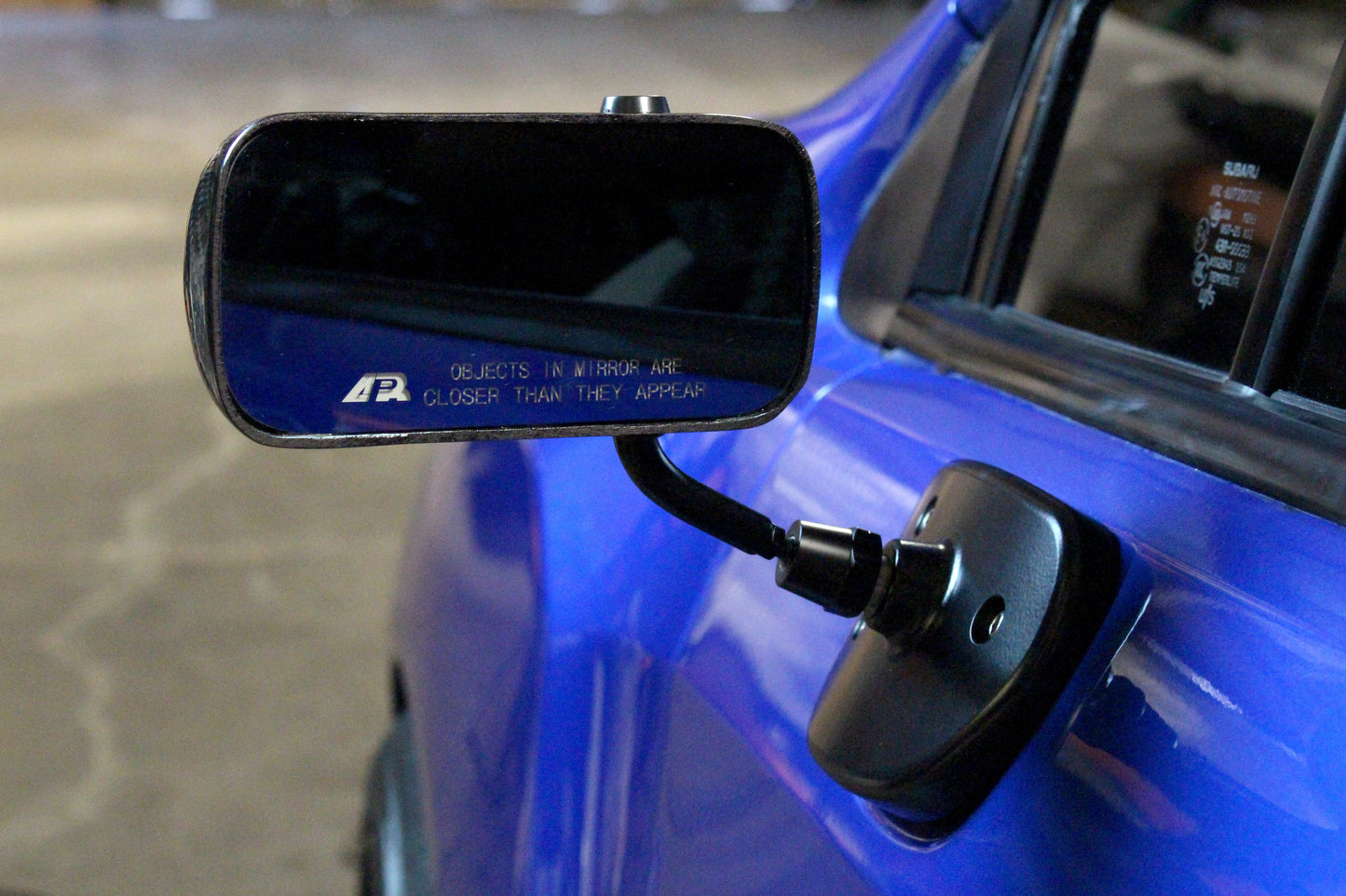 APR Subaru WRX Formula 3 Carbon Fiber Mirror/Black 2015-2021