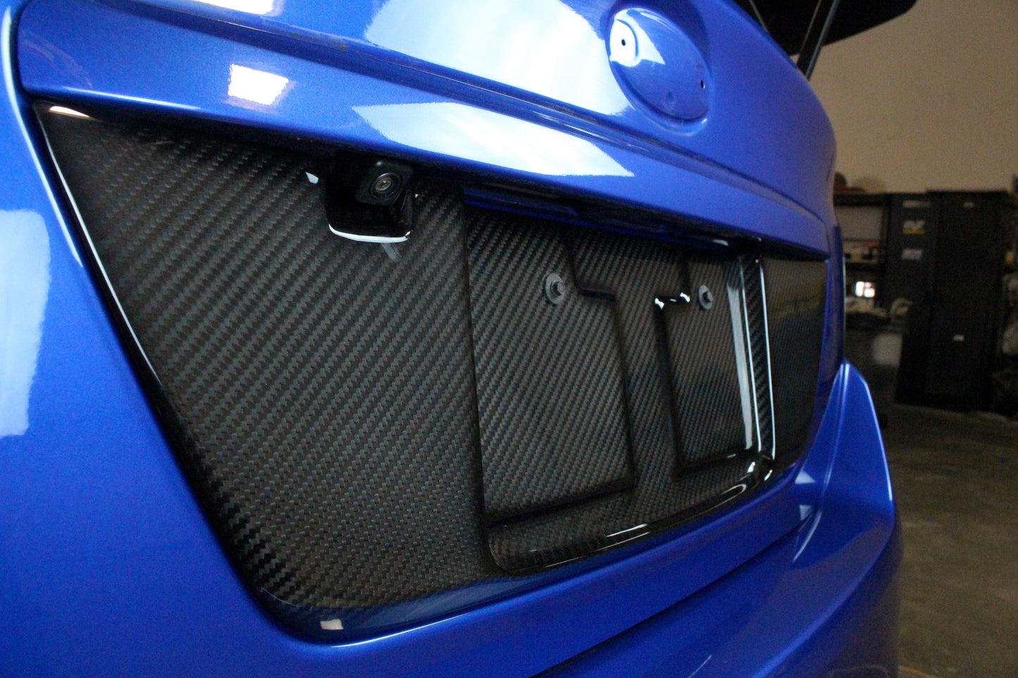 APR Subaru WRX/ STI Saloon Carbon Fiber License Plate Frame 2015-2021