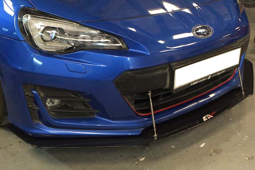 APR Subaru BRZ Carbon Fiber Wind Splitter W/ Rods 2017-2021