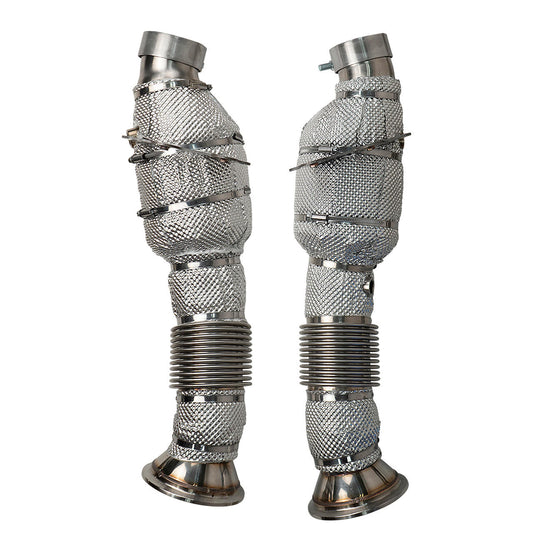 Fabspeed Ferrari 296 GTS / GTB and SPIDER HJS German Sport Catalytic Converters 2023 Onwards (FS.FER.296.SC)