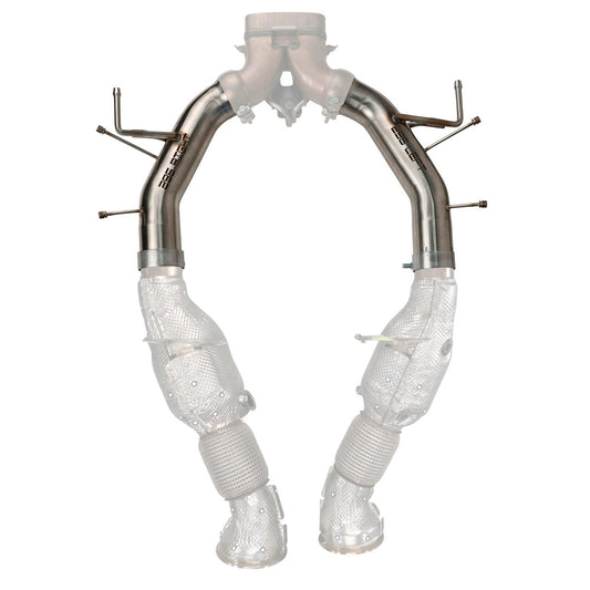 Fabspeed Ferrari 296 GTS / GTB Valve Delete Pipes 2023 Onwards (FS.FER.296.GPF)