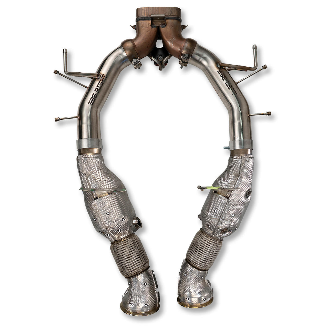 Fabspeed Ferrari 296 GTS / GTB Valve Delete Pipes 2023 Onwards (FS.FER.296.GPF)
