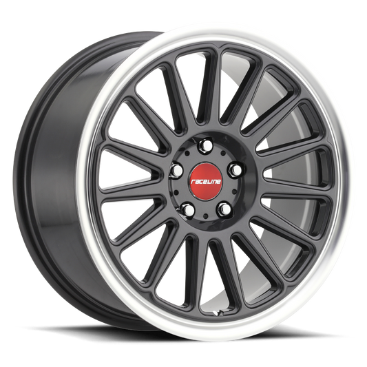 Raceline Wheel (315G-Grip) Gloss Gunmetal Finish