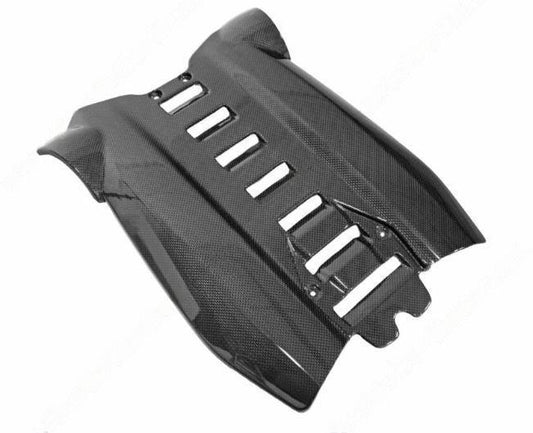 Fabspeed Carbon Fiber Center Intake Panel Cover - Ferrari 488 GTB/Spider (FS-CF-FER-488EIC)