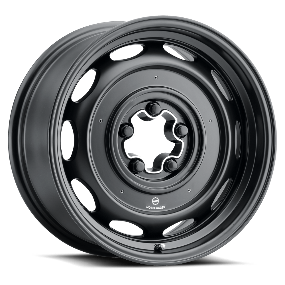 Mobelwagen Wheel (MW-512B-Interceptor) Black Finish
