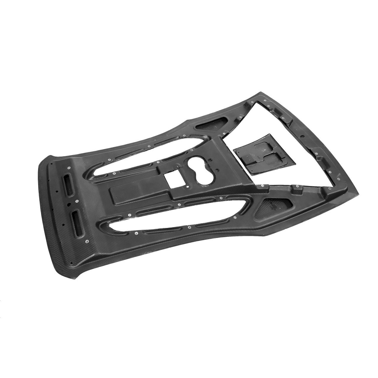 Fabspeed Carbon Fiber Rear Engine Lid Panel - McLaren 570S/540C/570GT (FS-CF-MCL-570REH)