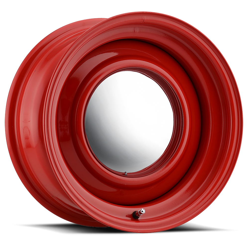Allied Wheel (61R-Red Smoothie) Red Finish