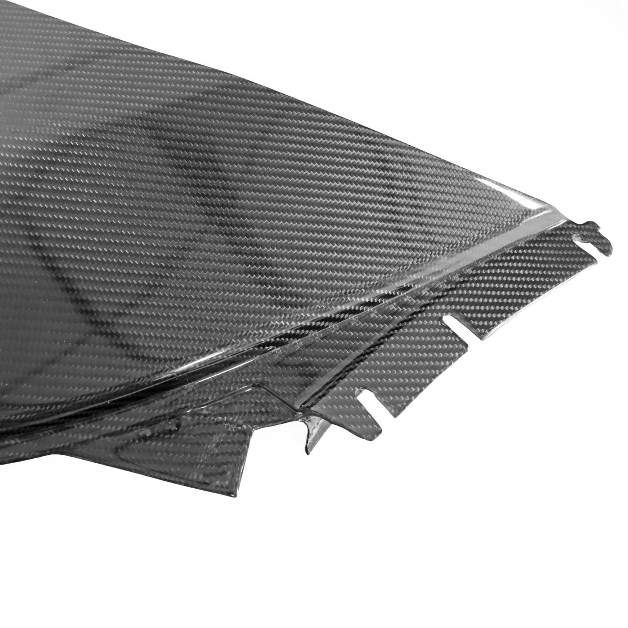 Fabspeed Carbon Fiber Side Intake Turning Vanes - McLaren 675LT (FS-CF-MCL-675TV)