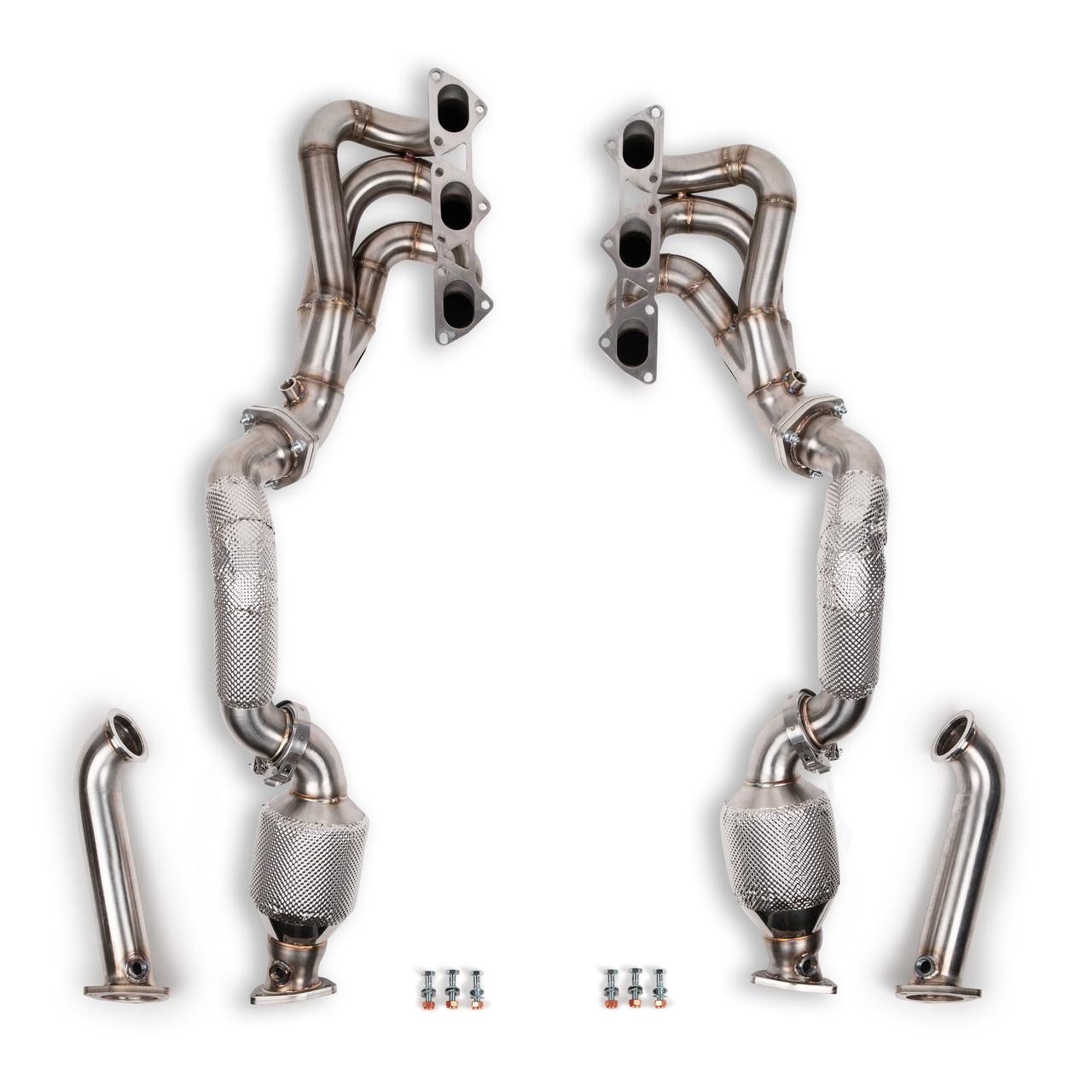 Fabspeed Porsche 718 GT4 RS RENNKRAFT?? Long Tube Header System 2022 Onwards (FS.POR.718GT4RS.HDR.XX)