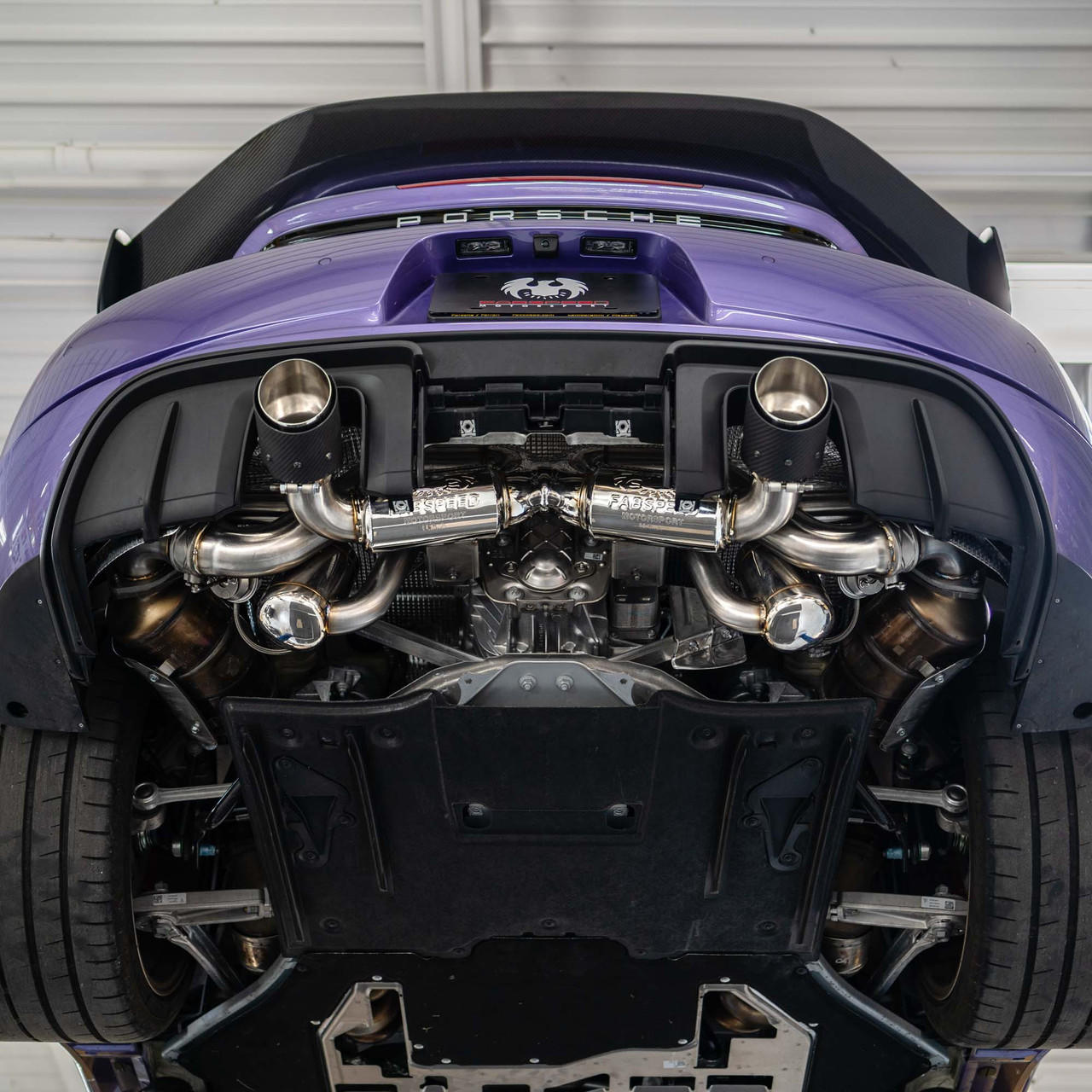 Fabspeed Porsche 718 GT4 / GTS / Spyder 4.0liter engine to - GT4RS Conversion Package 2020 Onwards (FS.POR.718GT4.RSVLVX)