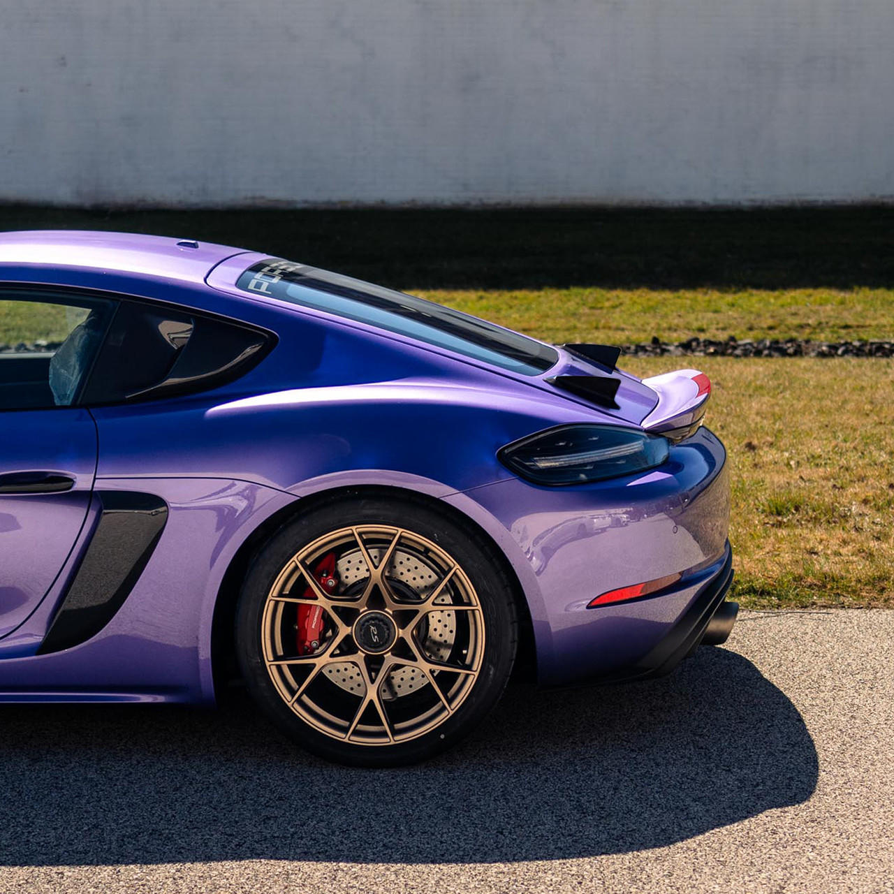 Fabspeed Porsche 718 GT4 RS Wing Delete Kit 2022 Onwards (FS.POR.718GT4RS.XX)