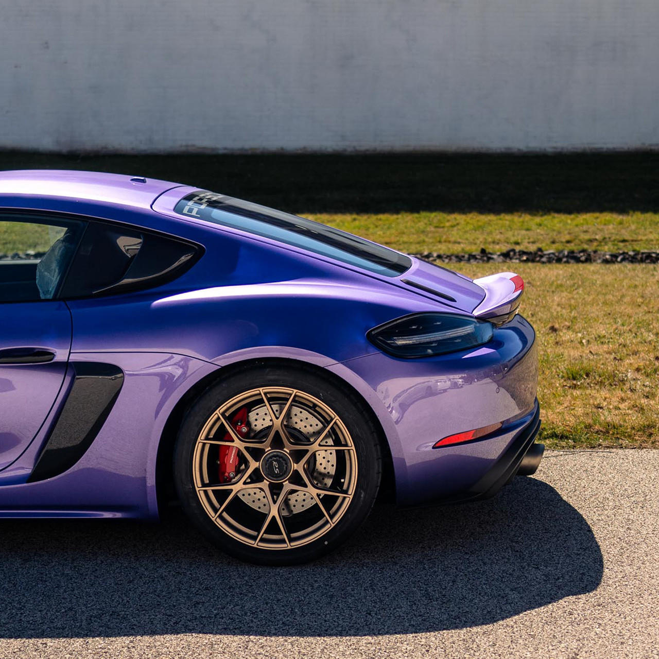Fabspeed Porsche 718 GT4 RS Wing Delete Kit 2022 Onwards (FS.POR.718GT4RS.XX)