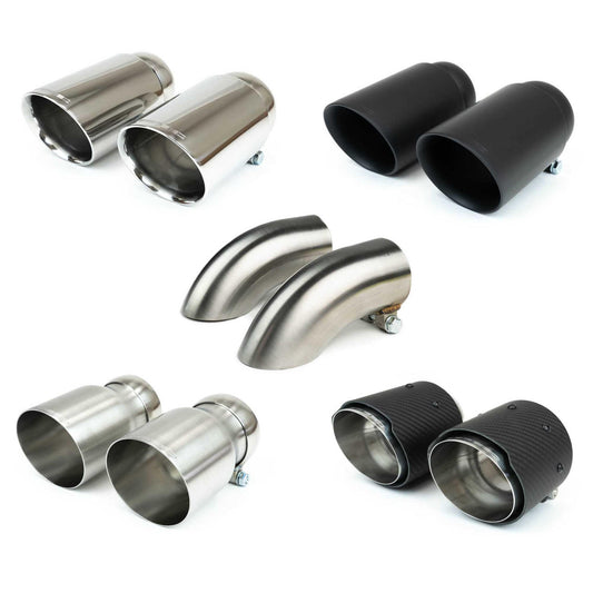Fabspeed Porsche 718 GT4 / GTS / Spyder Deluxe Exhaust Tips 2020 Onwards (FS.POR.718GT4.XXX)