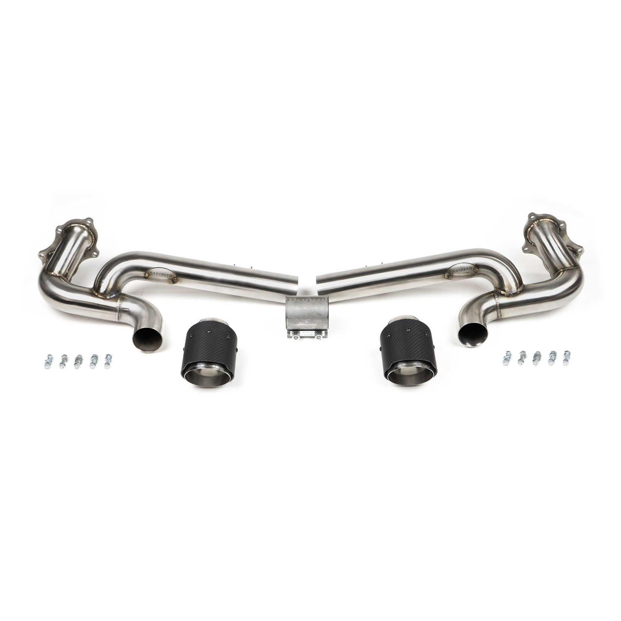 Fabspeed Porsche 718 GT4 / GTS / Spyder Lightweight Competition Exhaust System 2020 Onwards (FS.POR.718GT4.LCEXXX)