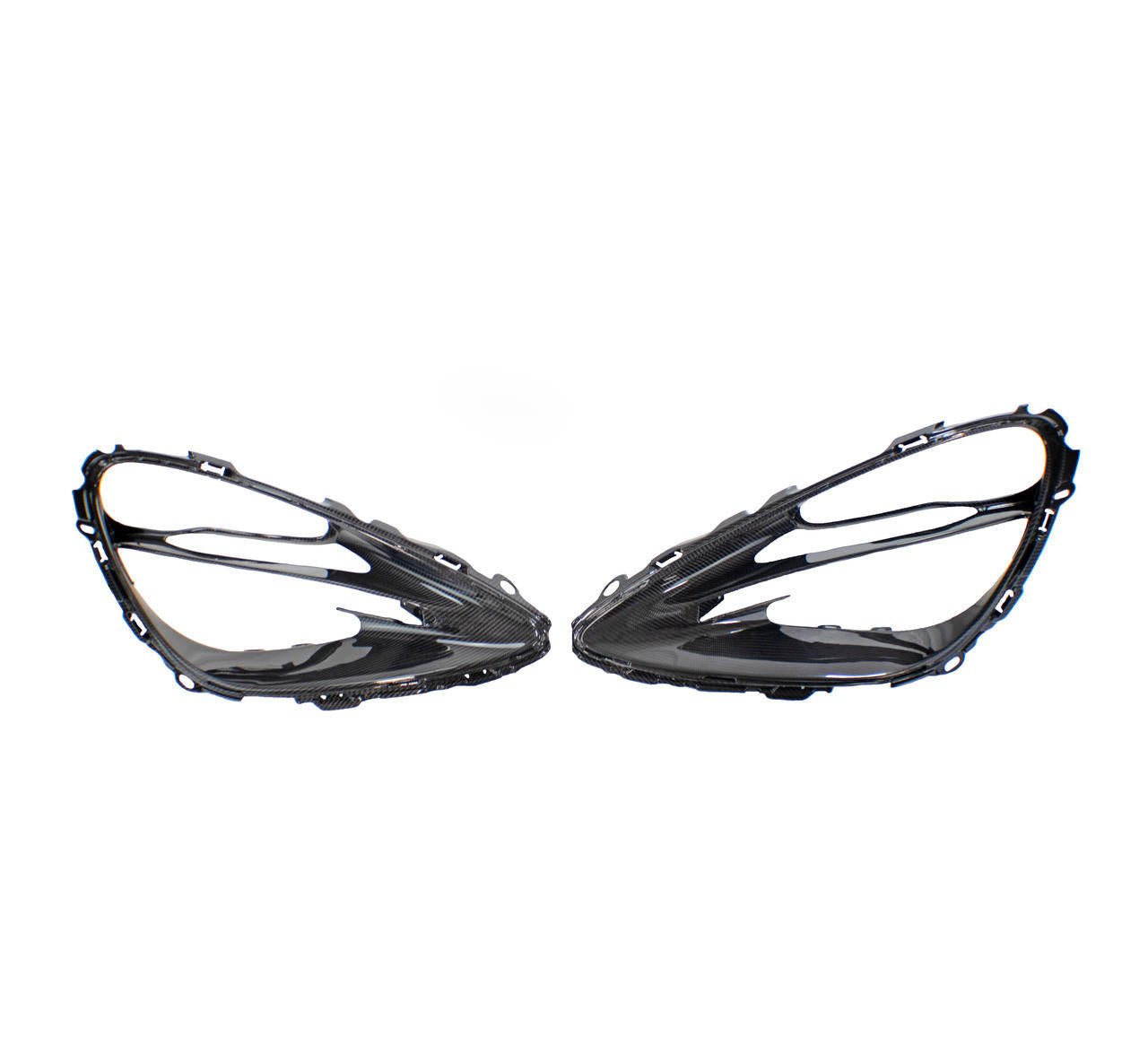 Fabspeed Carbon Fiber Right and Left Headlight Trim - McLaren 720S (FS-CF-MCL-720HLT)