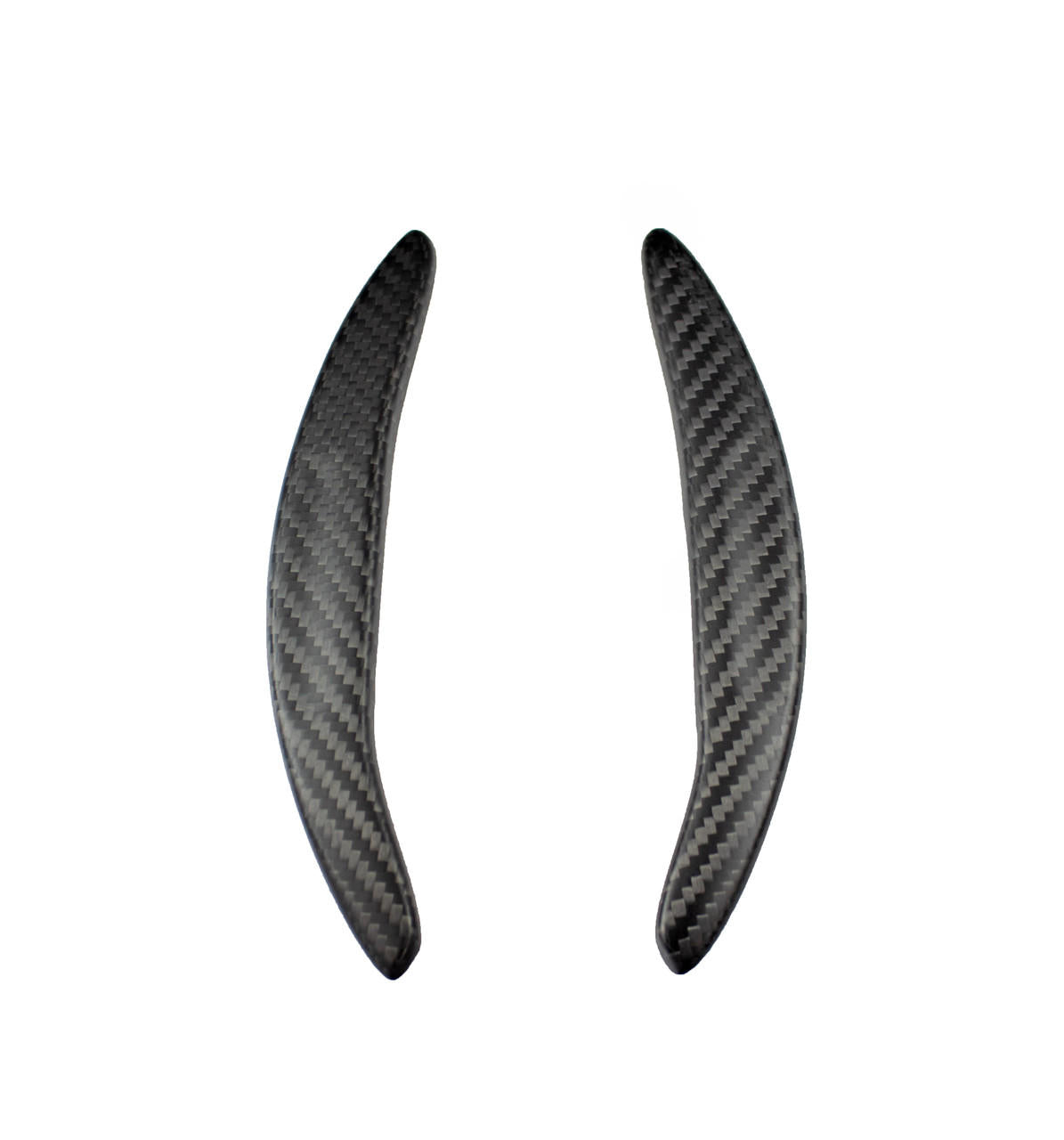 Fabspeed Carbon Fiber Gloss GT Style Extended Shifter Paddles - McLaren 570S/570GT/540C (FS-CF-MCL-GTPSG-570s)