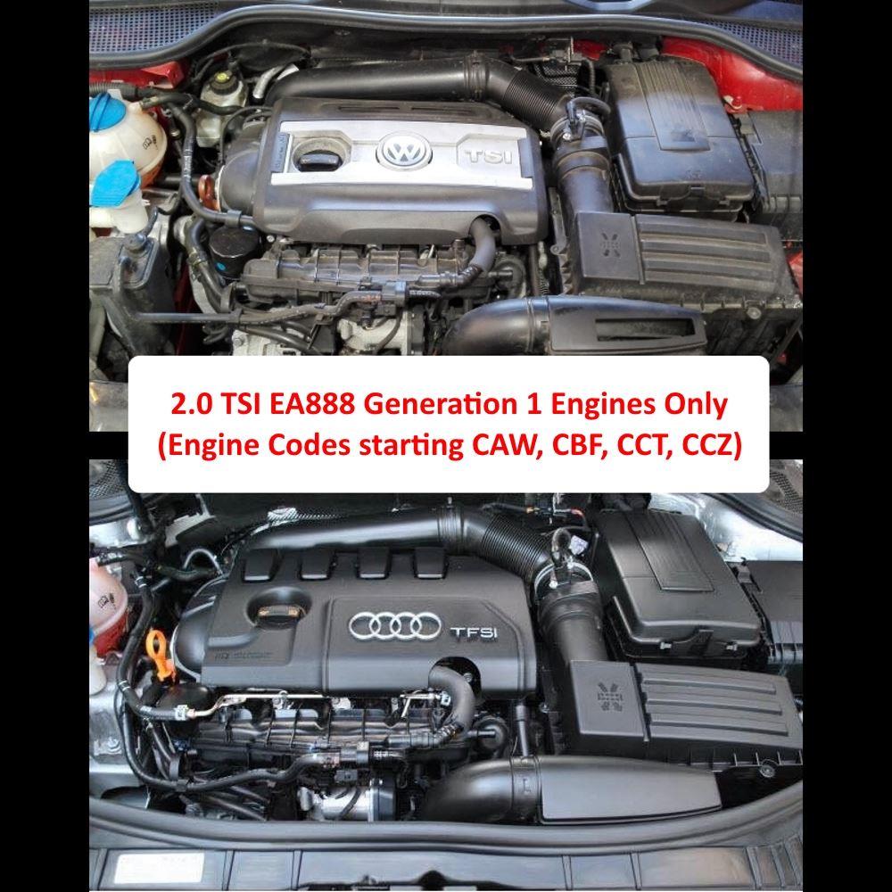Volkswagen Ramair Intake Induction Pipework (TI123BK)