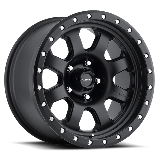 Raceline Wheel (929B-Avenger) Satin Black Finish