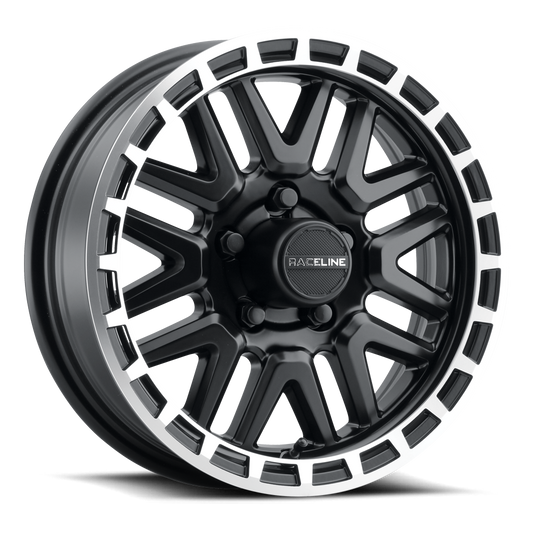 Raceline Wheel (953BM-Krank) Satin Black Finish