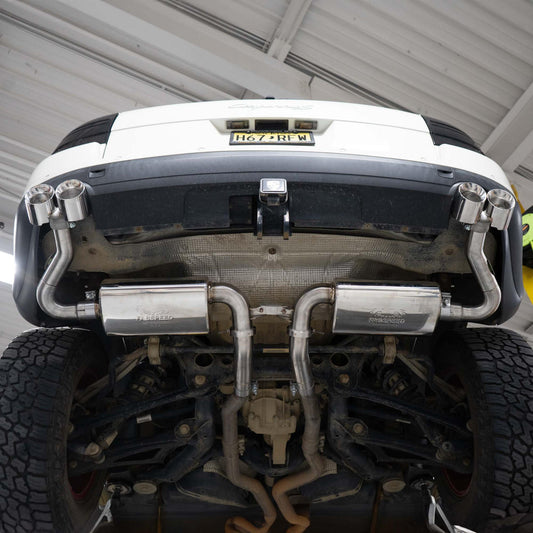 Fabspeed Porsche 955 S Maxflo Performance Exhaust System 2002-2007 (FS.POR.955V8.MAXX)