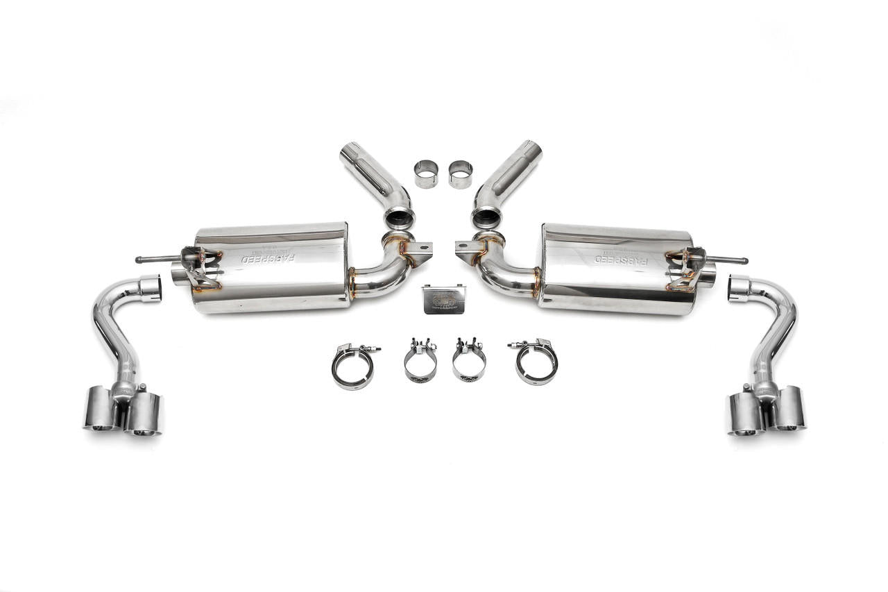 Fabspeed Porsche 955 S Maxflo Performance Exhaust System 2002-2007 (FS.POR.955V8.MAXX)
