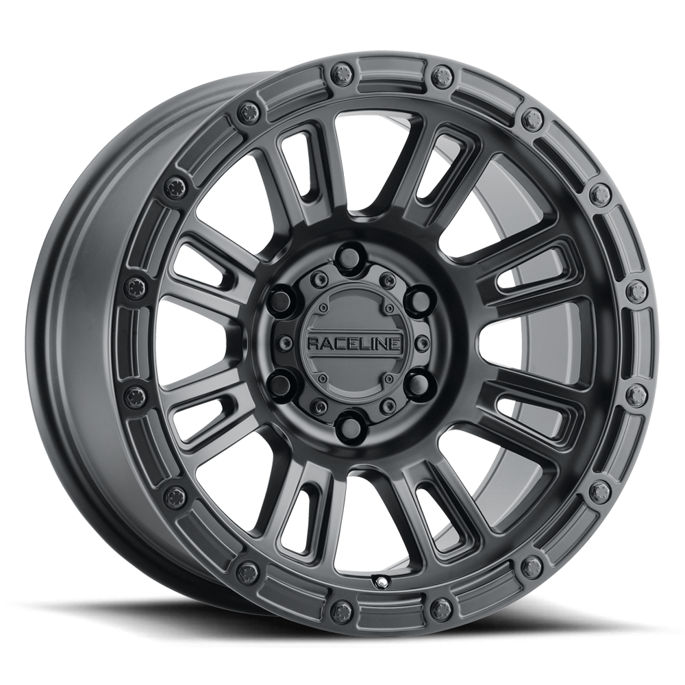 Raceline Wheel (956B-Compass) Satin Black Finish