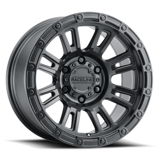 Raceline Wheel (956B-Compass) Satin Black Finish