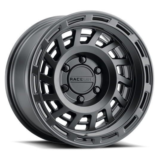 Raceline Wheel (957B-Halo) Satin Black Finish