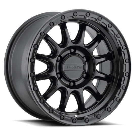 Raceline Wheel (960B-Alpha) Satin Black Finish