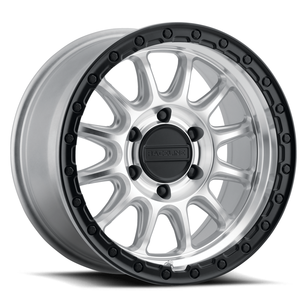 Raceline Wheel (960MB-Alpha) Machined W/ Black Ring Finish