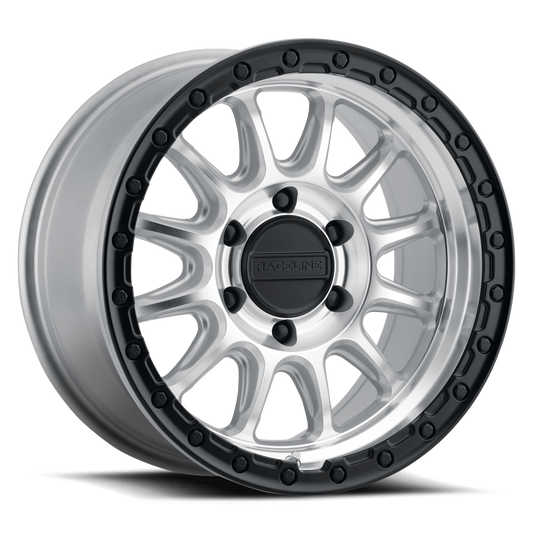Raceline Wheel (960MB-Alpha) Machined W/ Black Ring Finish