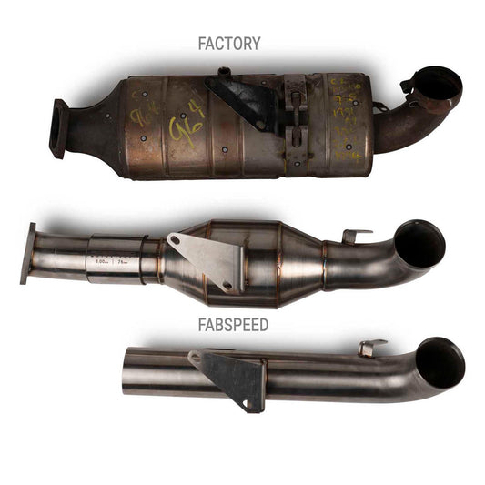 Fabspeed Porsche 964 / 965 Turbo RENNKRAFT?? Sport Cat and Comp. Link Pipe 1990-1994 (FS.POR.964T.SCCB)