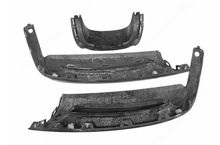 Fabspeed Carbon Fiber Carbon Fiber Rear Diffuser Assembly - Porsche 981 Boxster/Cayman (FS-CF-POR-981RD)