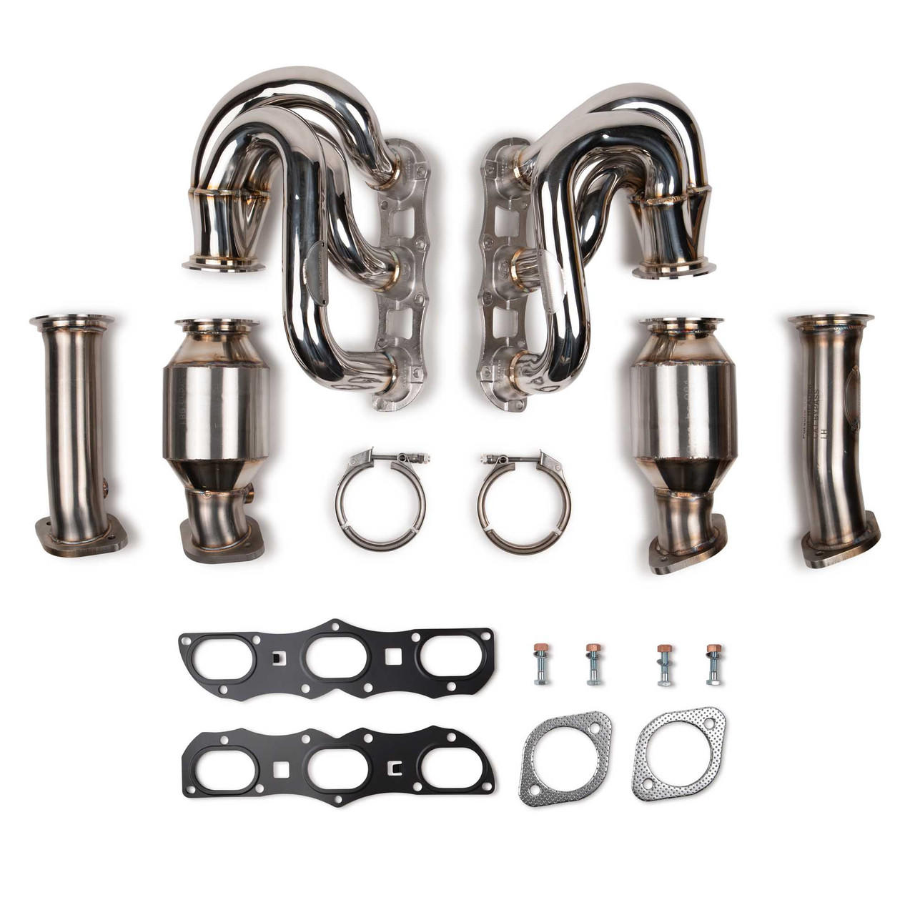 Fabspeed Porsche 981 Boxster / Cayman RENNKRAFT?? US PATENTED Modular Headers with HJS Catalytic Converters 2013-2016 (FS.POR.981.MH.XXX)