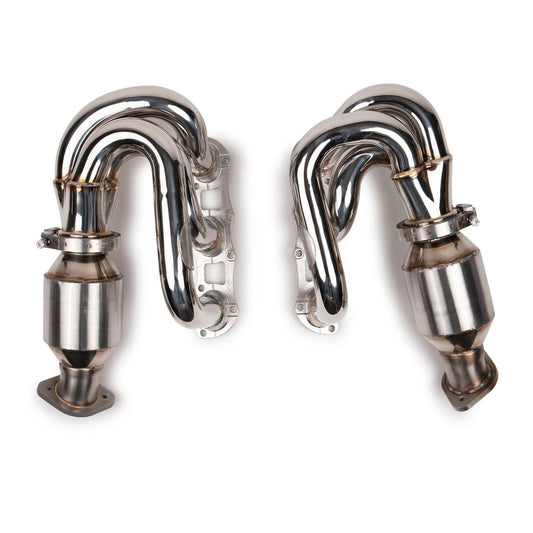 Fabspeed Porsche 981 Boxster / Cayman RENNKRAFT?? US PATENTED Modular Headers with HJS Catalytic Converters 2013-2016 (FS.POR.981.MH.XXX)