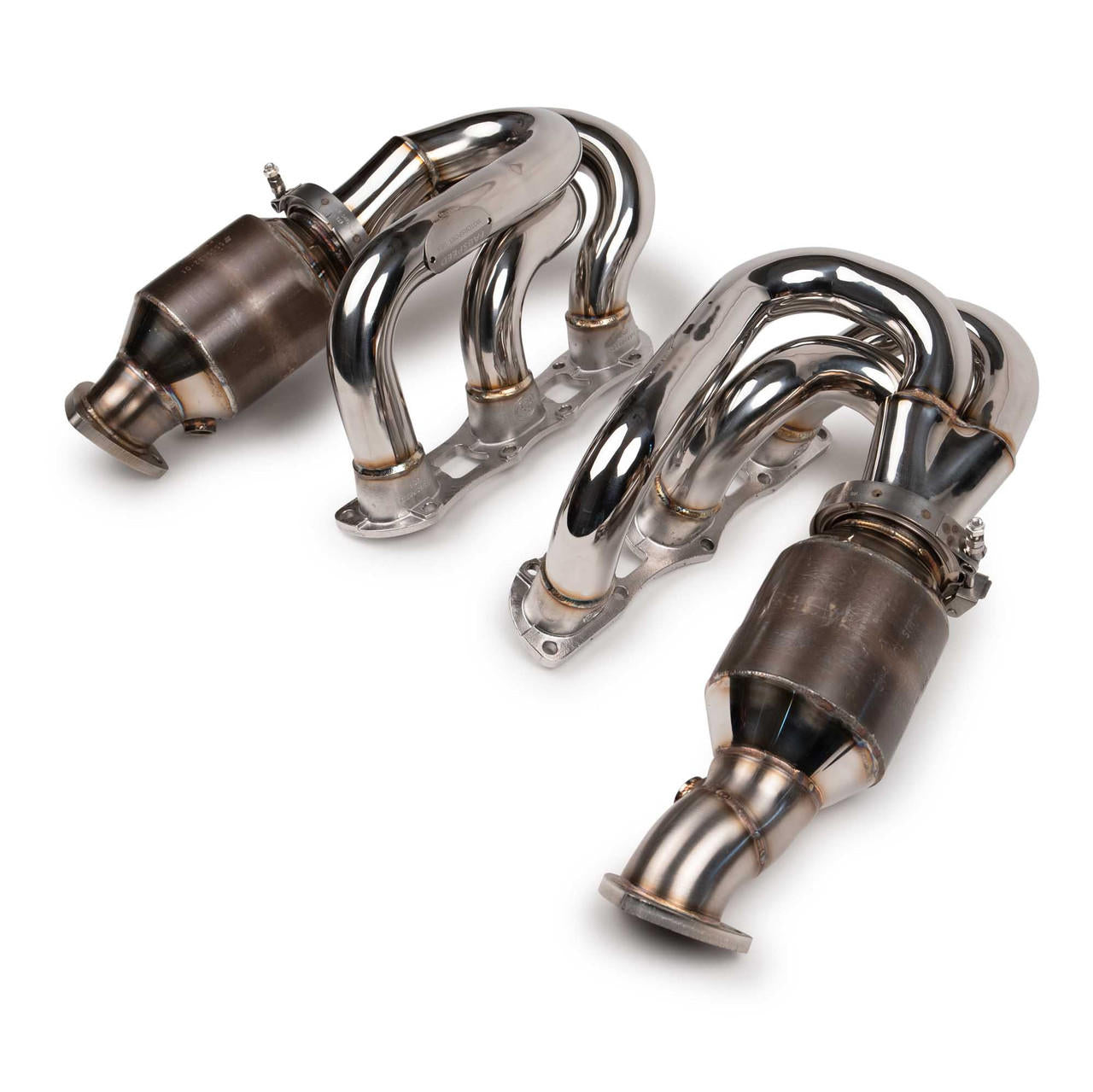 Fabspeed Porsche 987.2 Boxster / Cayman RENNKRAFT?? Modular Headers with HJS Catalytic Converters 2009-2012 (FS.POR.9872.MH.XXX)