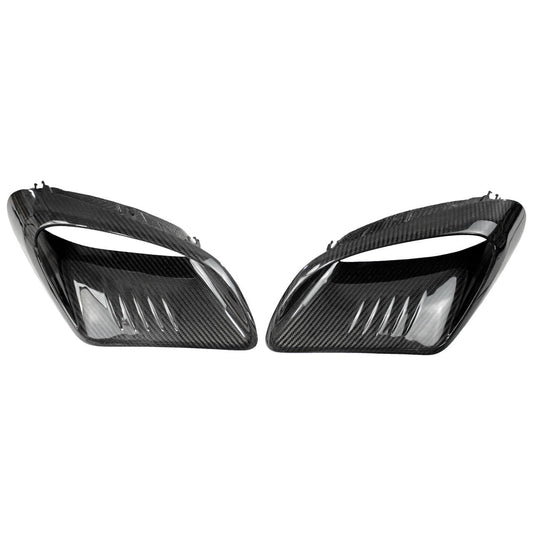 Fabspeed Carbon Fiber Turbo Side Air Intakes - Porsche 991.2 Turbo S (FS-CF-POR-991TSV)