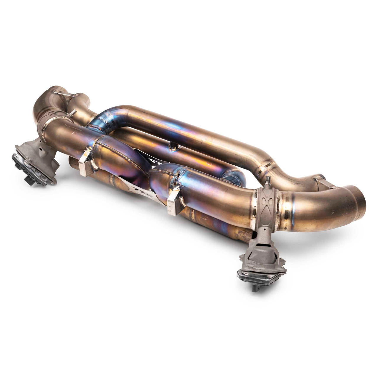 Fabspeed Porsche 992 Twin Turbo / Twin Turbo S Helical Valvetronic Titanium Exhaust System 2021 Onwards (EXS6030-001-01)