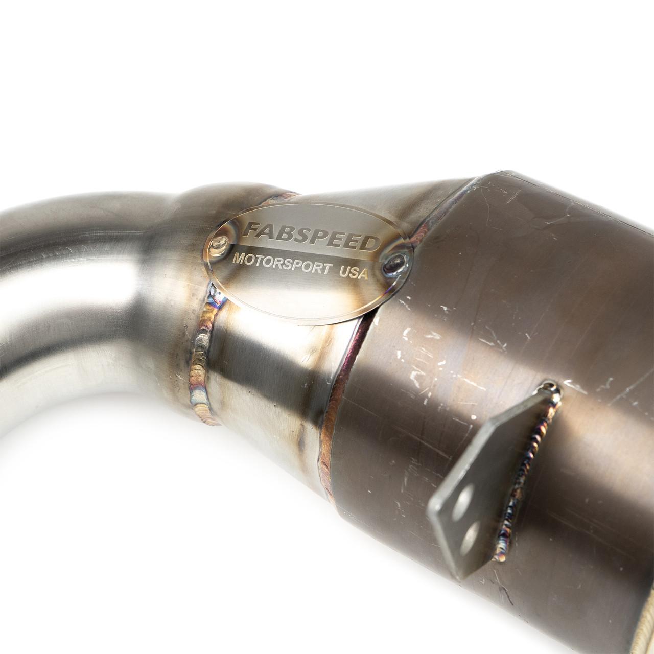 Fabspeed Porsche 992 Twin Turbo / Twin Turbo S Sport Catalytic Converters 2021 Onwards (FS.POR.992T.SC)