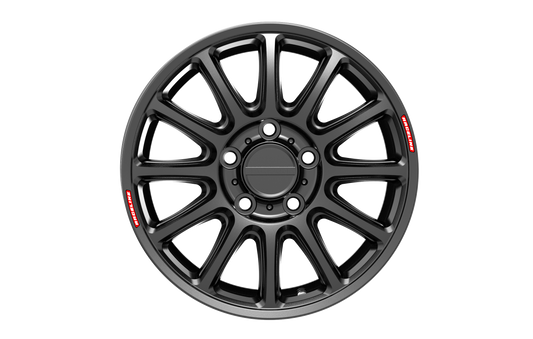 Raceline Wheel (A14VB-Alpha V) Satin Black Finish