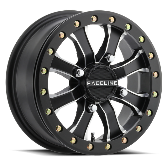 Raceline Wheel (A71MB-Mamba) Satin Black Machined Finish