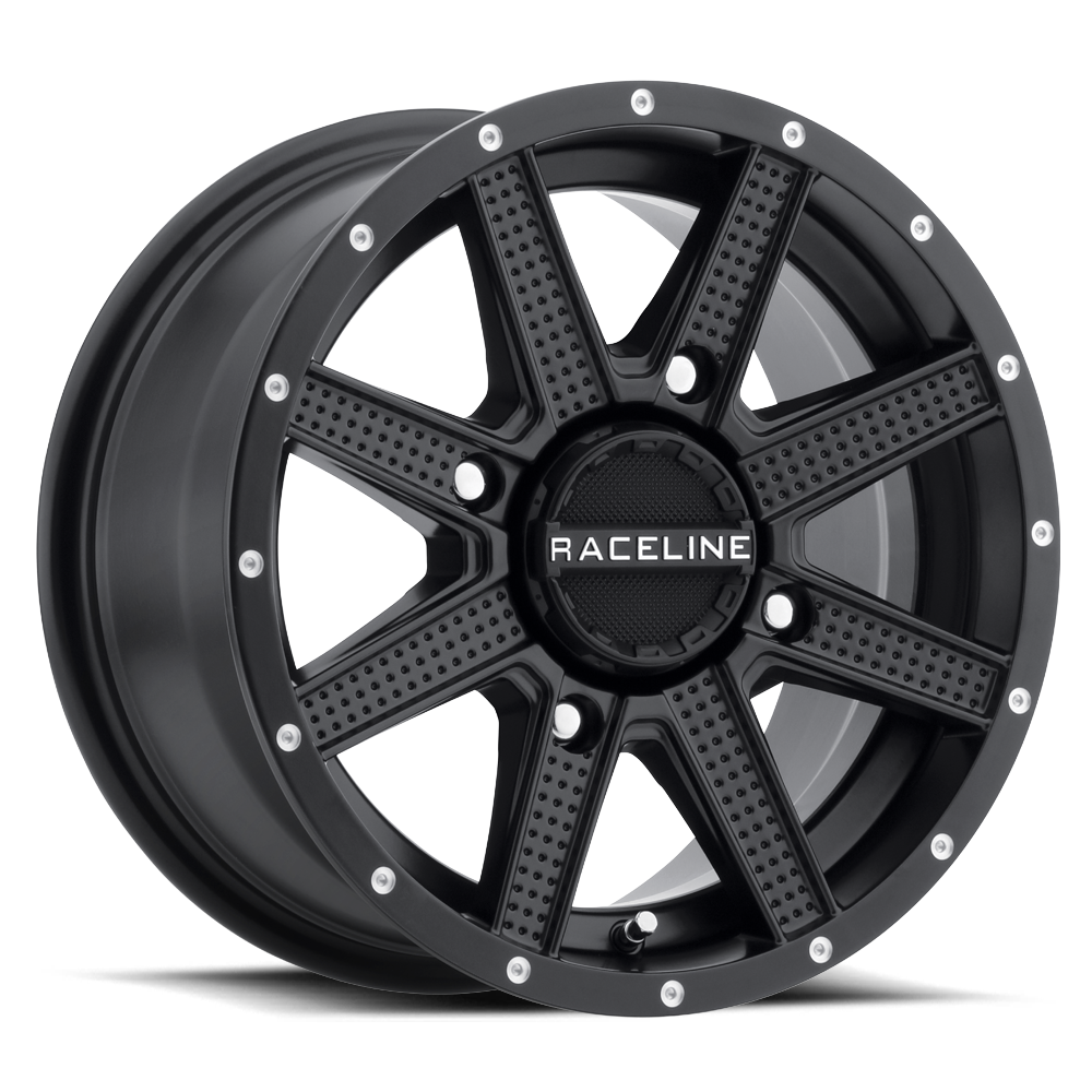 Raceline Wheel (A92B-Hostage) Satin Black Finish